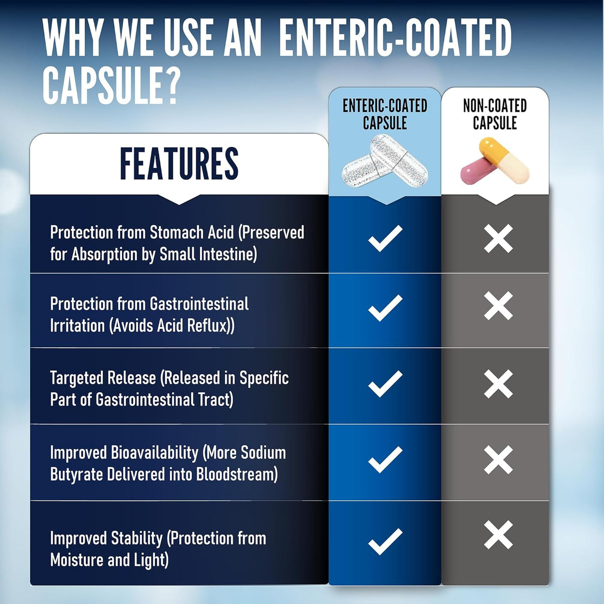 Sodium Butyrate Supplement | Extended-Release Micro-Granules